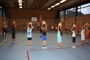 Basketbal clinic voor de groepen 4 t/m 8