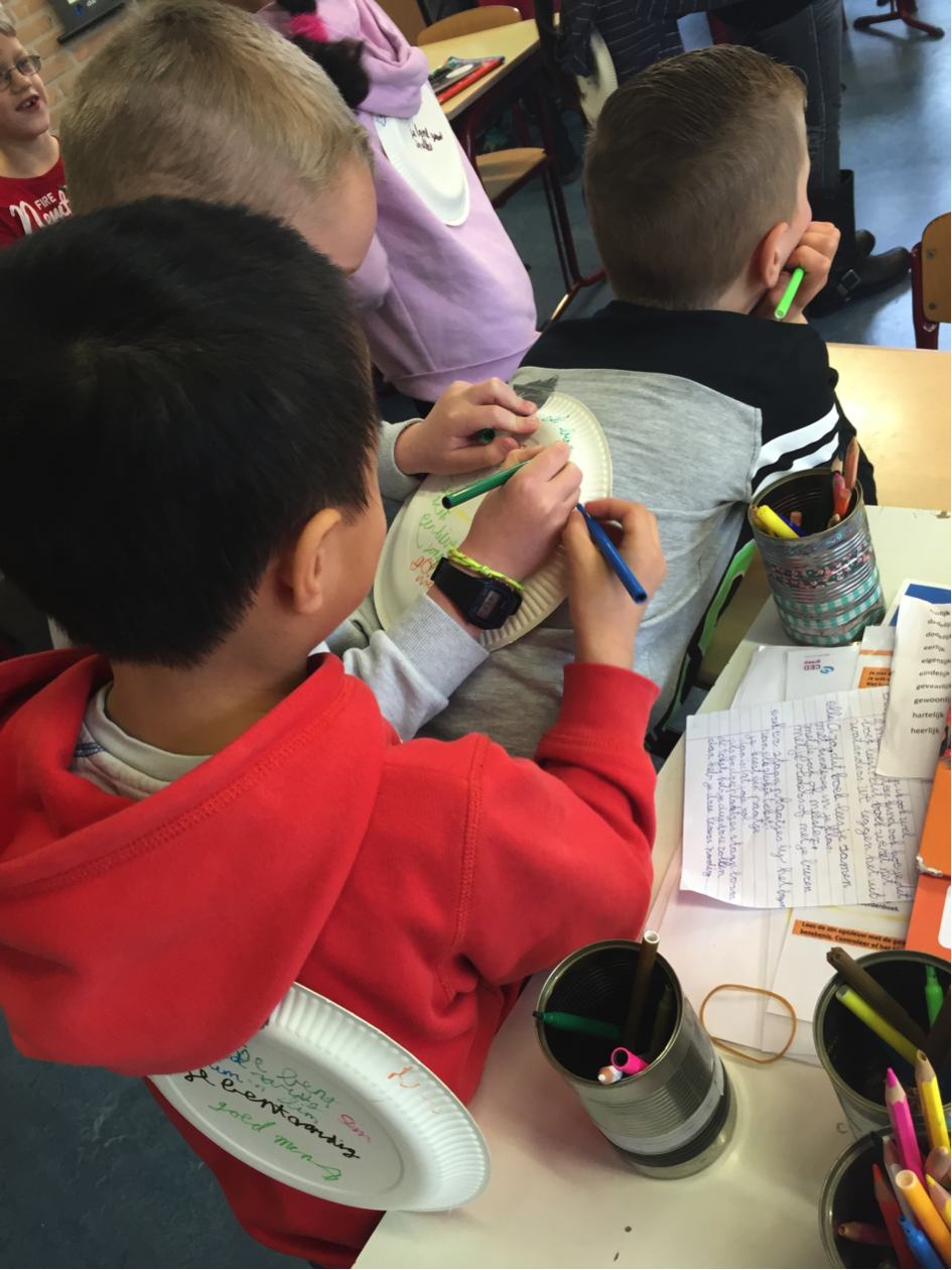 Groep 5: de terugkomdag van de Giga training die de groep heeft gevolgd