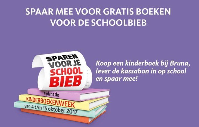 Sparen voor de schoolbieb
