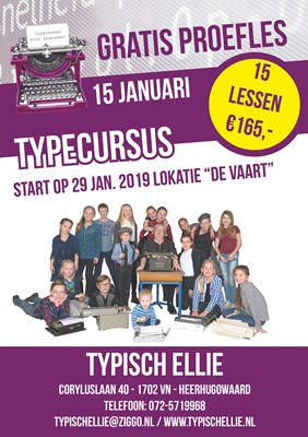 A5 Typisch Ellie de vaart 