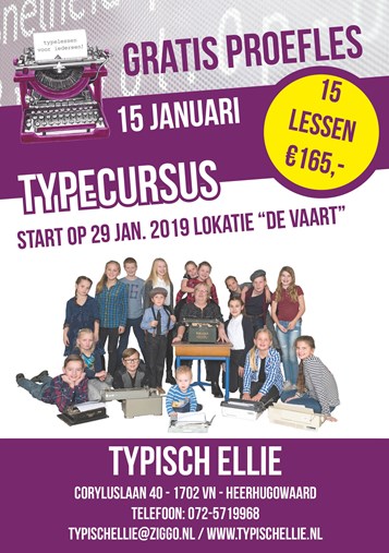 A5 Typisch Ellie de vaart 