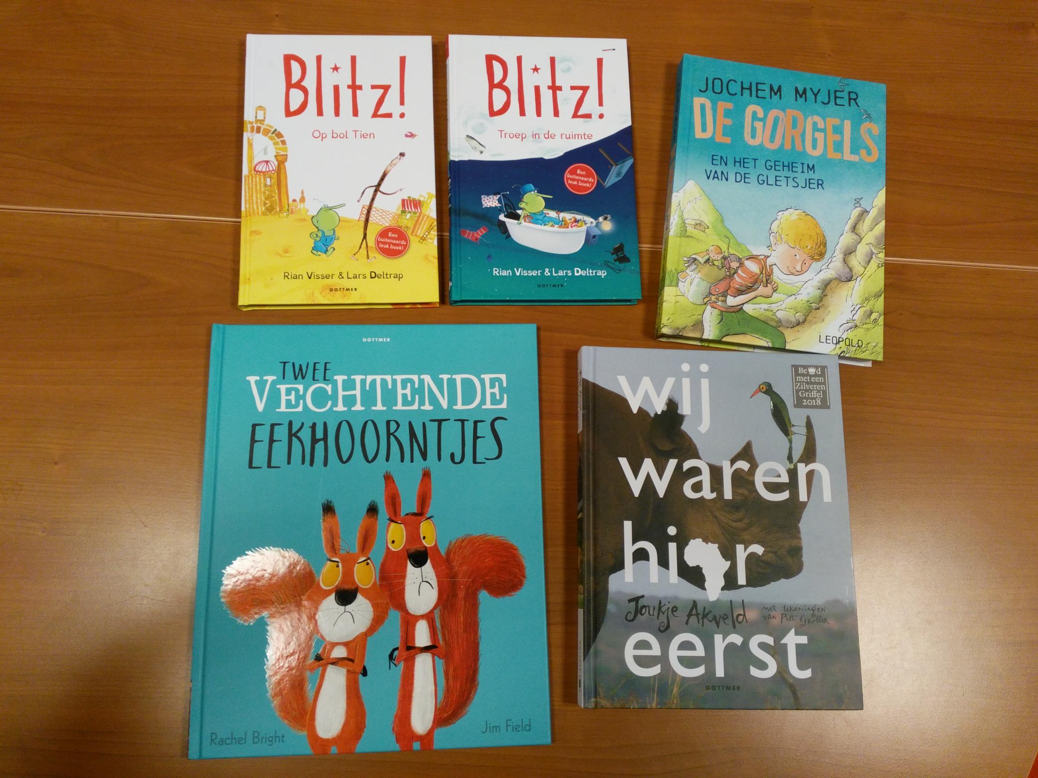 Nieuwe boeken in de schoolbieb!