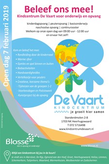 open dag De Vaart 7 februari 2019