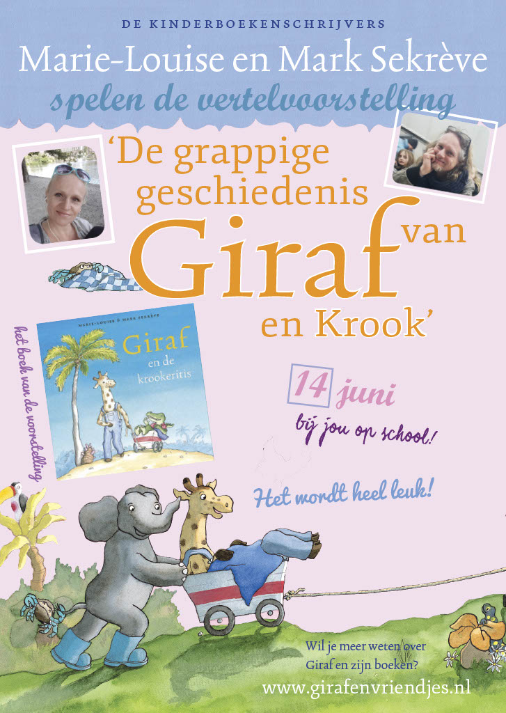 Vertelvoorstelling 'Giraf en de krookeritis'