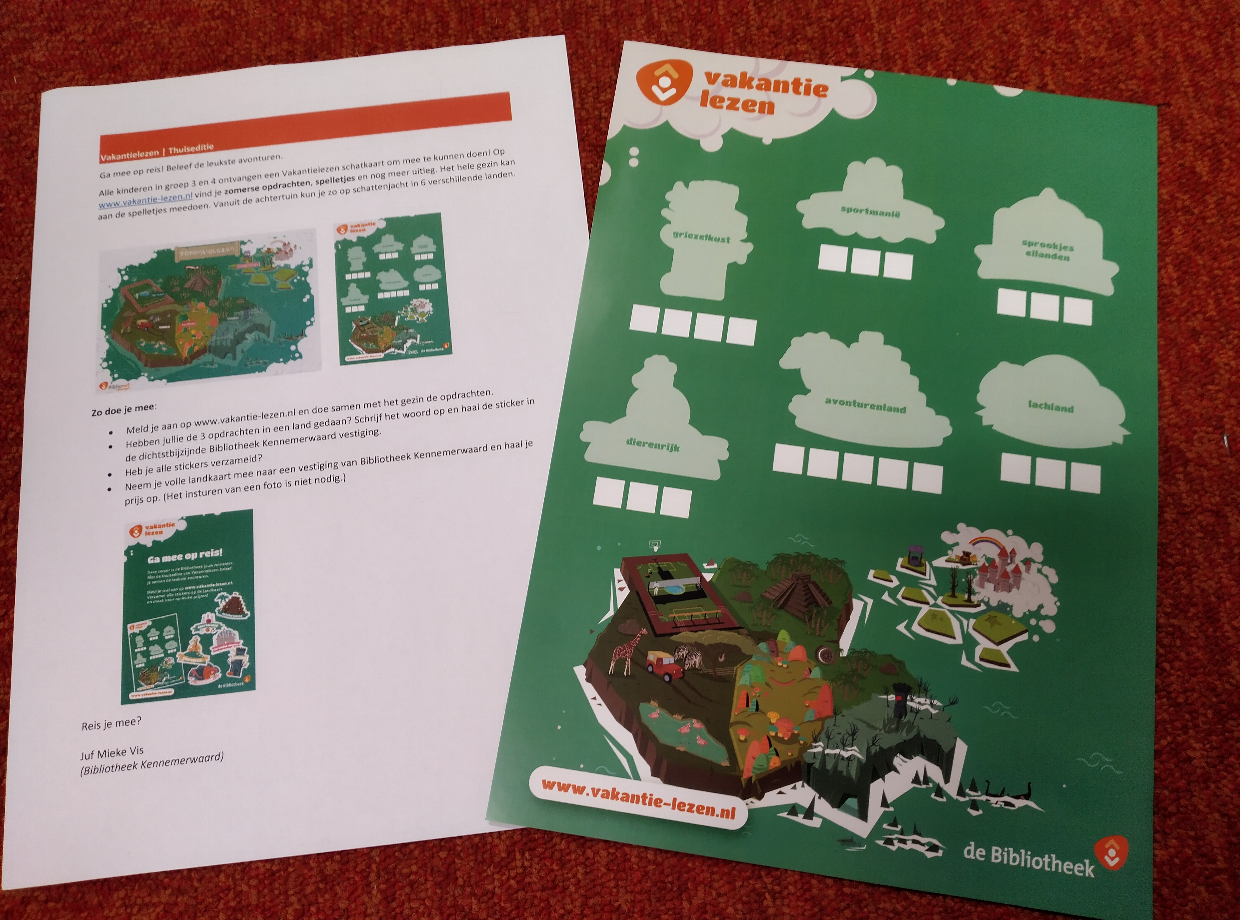 Vakantielezen voor groep 3 en 4