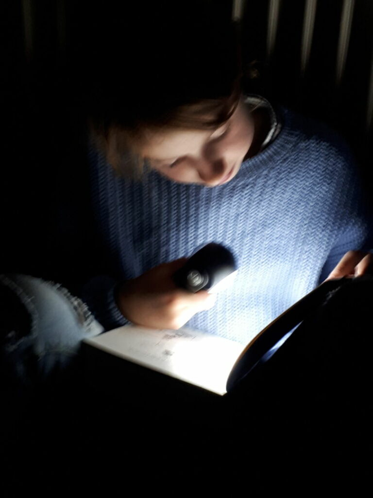 Lezen in het donker