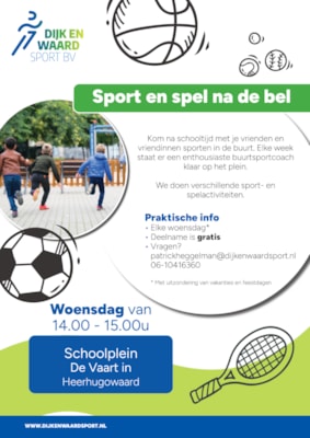 Sport en Spel na de bel